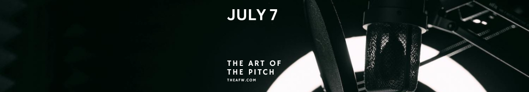The Art of the Pitch, July 7, an online screenwriting master class from author & screenwriter Max Adams at TheAFW