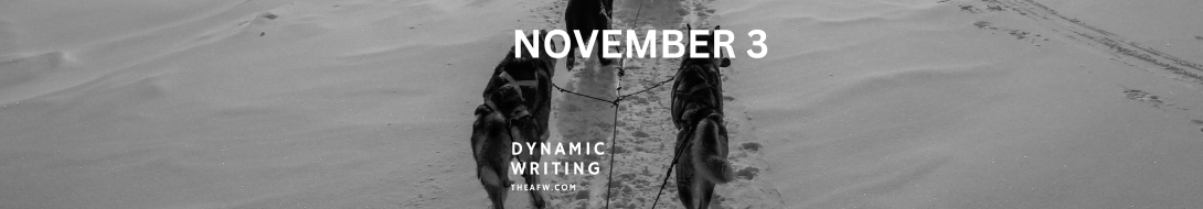 Banner Dynamic Writing Nov 3 2026