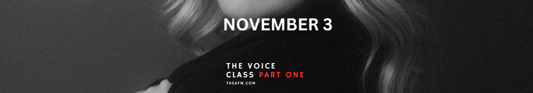 Banner The Voice Class One, Nov 2026